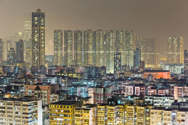 Αστικό τοπίο στο Χονγκ Κονγκ — Φωτογραφία Αρχείου