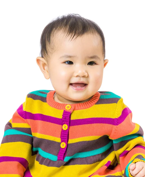 Baby gevoel gelukkig — Stockfoto