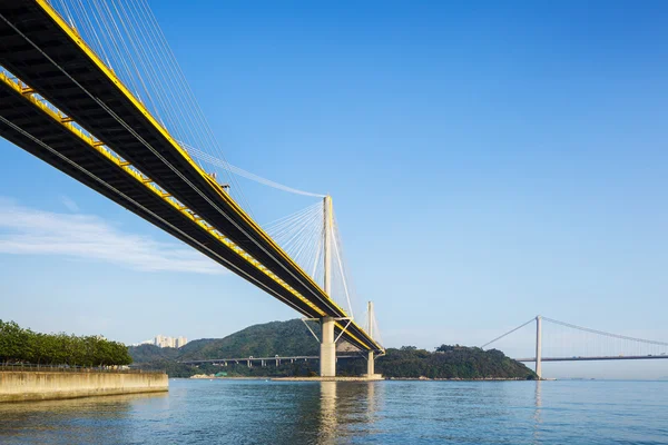 Hängebrücke — Stockfoto