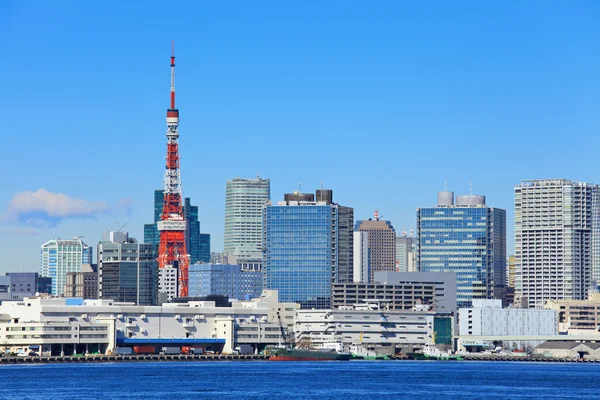 Tokyo bay i solig dag — Stockfoto
