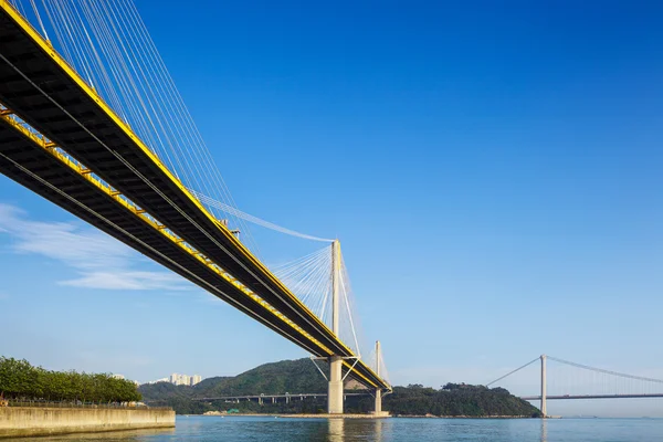 Suspension bridge — Stock Photo, Image