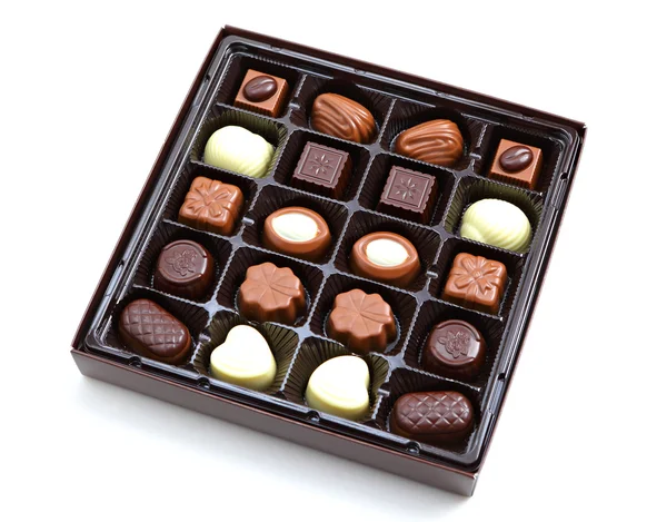 Box of chocolate — Stock Photo, Image