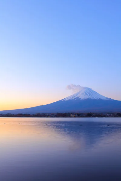 Fuji bij avond — Stockfoto