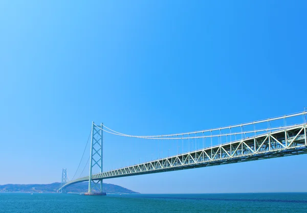 Akashi kaikyo brücke in kobe — Stockfoto