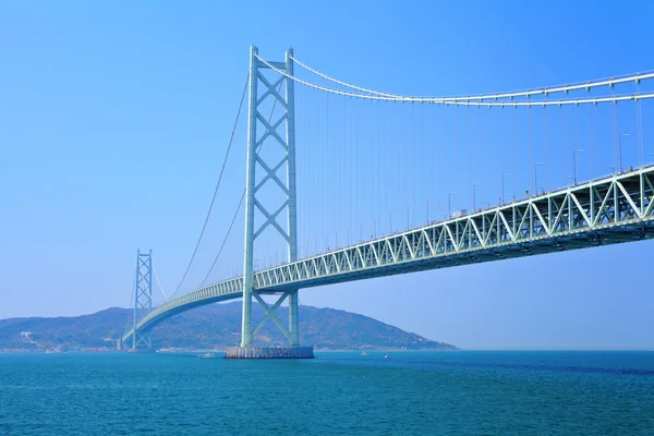 日本の明石海峡大橋 — ストック写真