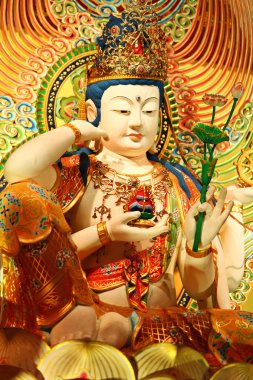 Kuan yin geleneksel Çin heykeli
