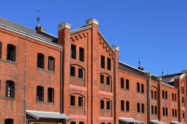 kırmızı tuğla ambar Yokohama