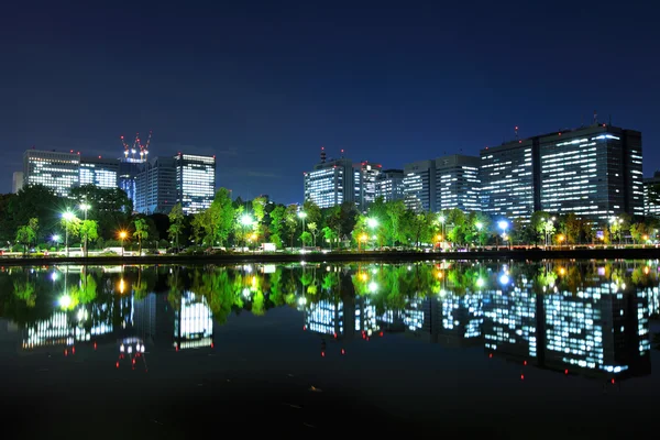 Tokyo pénzügyi negyed — Stock Fotó