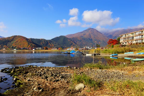 Lago Kawaguchiko en Japón — Foto de Stock