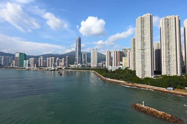 Linha costeira em Hong Kong — Fotografia de Stock