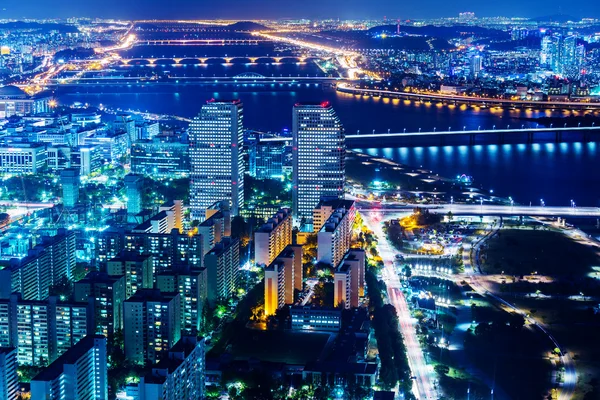 Downtown cityscape of Seoul
