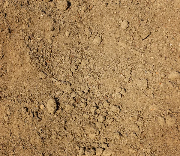 Dry agricultural brown soil — Stock Photo, Image