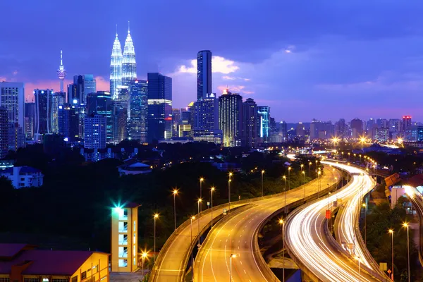 Skyline di Kuala Lumpur — Foto Stock