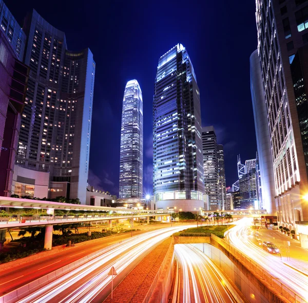 Hong kong gece — Stok fotoğraf