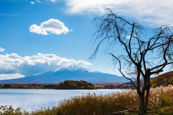 MT fuji utsikten från sjön — Stockfoto