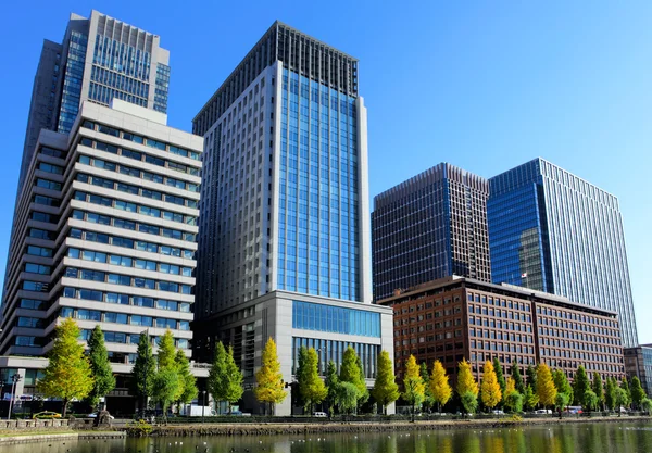 Tokyo financial district — Stock Photo, Image