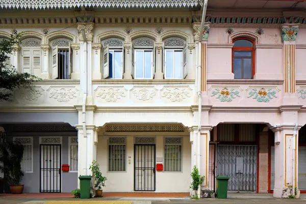 Üzlet ház Szingapúrban — Stock Fotó