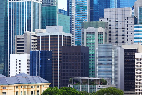 Singapur firemní budovy — Stock fotografie