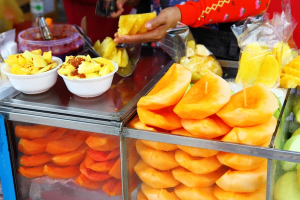 Fruit spice in street market — Stock Photo, Image