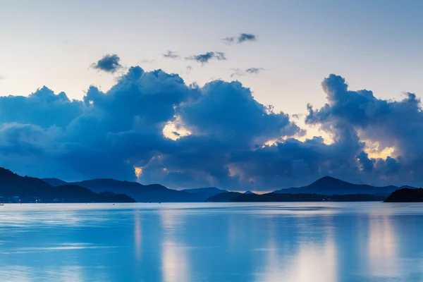 Sabah deniz manzarası — Stok fotoğraf