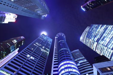 Singapur içinde gökdelenler