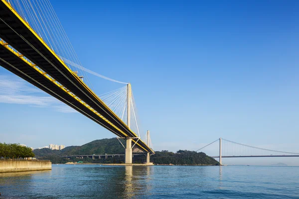 Hängebrücke — Stockfoto