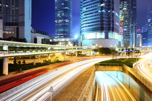 Hong kong şehir trafik — Stok fotoğraf