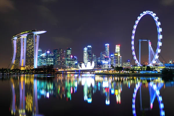 Panoráma Singapuru — Stock fotografie