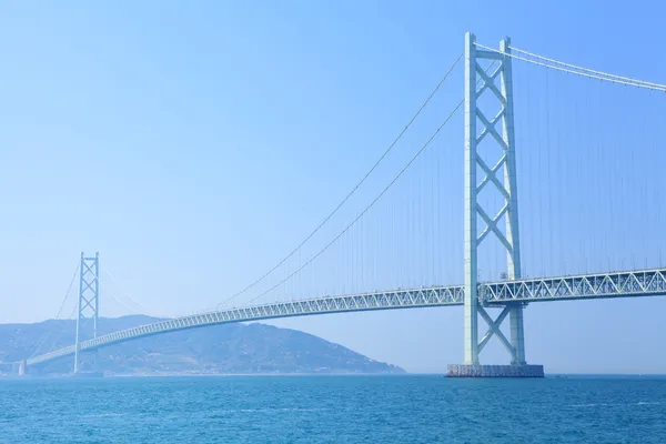 Puente colgante en Kobe — Foto de Stock