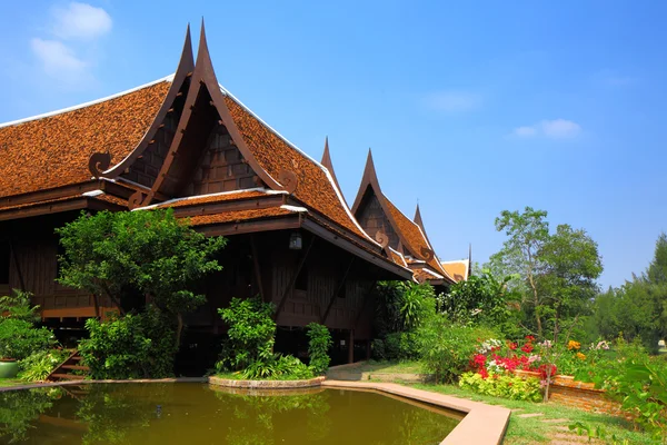 Haus im thailändischen Stil — Stockfoto