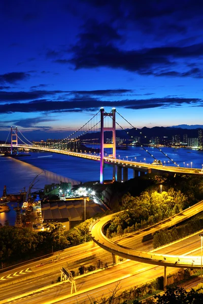 Brug in hong kong — Stockfoto