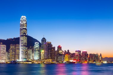 Hong kong manzarası