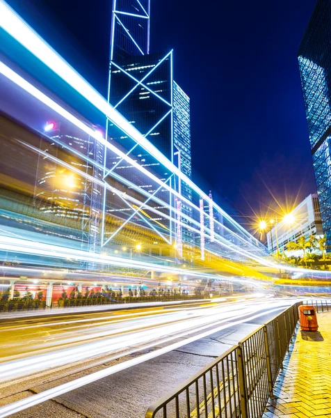 Busy traffic in Hong Kong — Stock Photo, Image