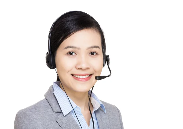 Call center werknemers — Stockfoto