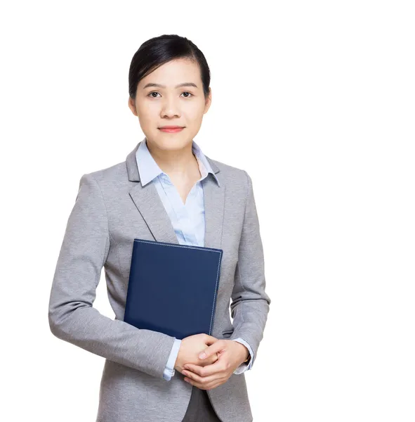 Mujer de negocios de Asia con portátil —  Fotos de Stock