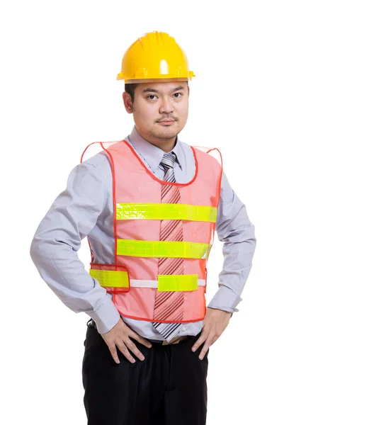 Asia trabajador de la construcción — Foto de Stock