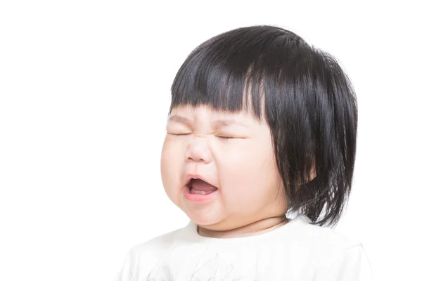 Asia baby get angry — Stock Photo, Image