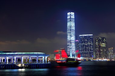 gece yanında Kowloon hong Kong
