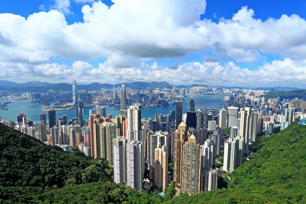 Stadt Hongkong — Stockfoto