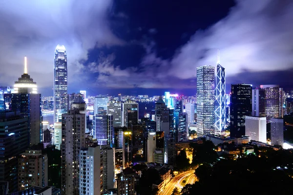 Hong kong natt — Stockfoto