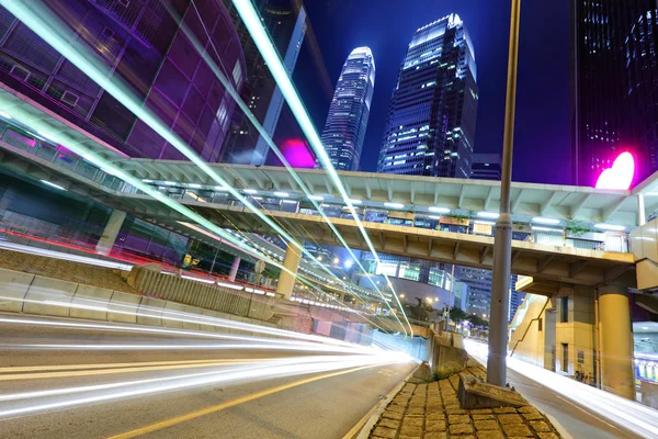 Busy traffic in Hong Kong — Stock Photo, Image