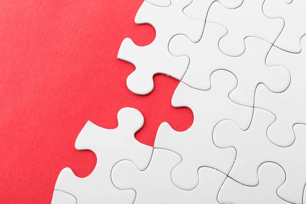 Unvollständiges Puzzle — Stockfoto