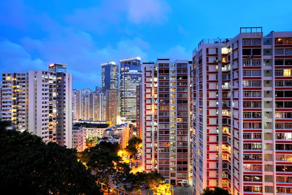 Hong Kong edificio residenziale — Foto Stock