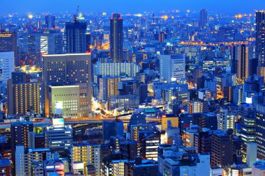 Osaka manzarası