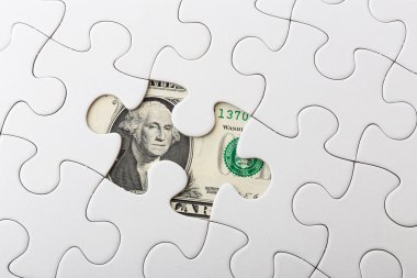 Bizi Doları banknot ve bulmaca 