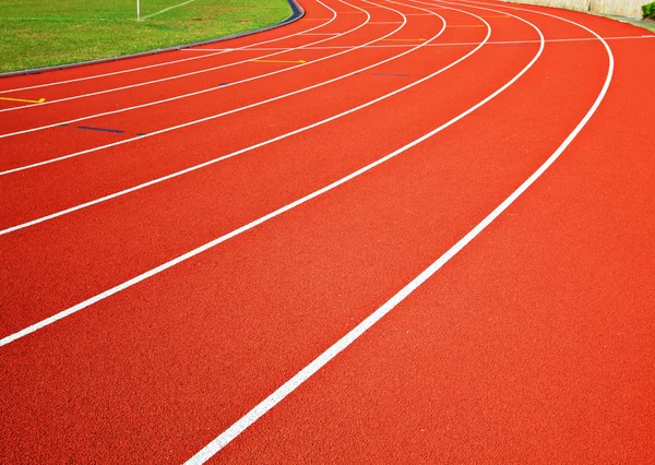 Track running lanes — Stock Photo, Image
