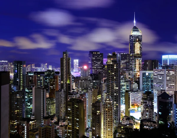 Hong kong natt — Stockfoto