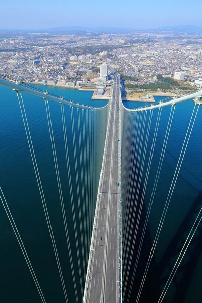 Akashi Kaikyo puente de visualización de Kobe —  Fotos de Stock