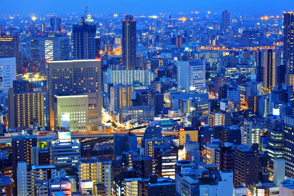 Osaka skyline — Stock Photo, Image