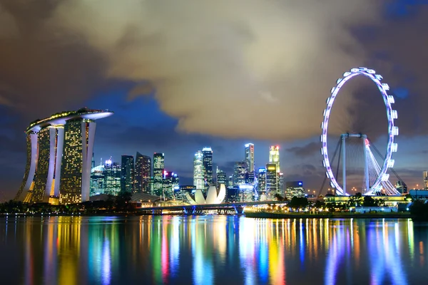 Singapore Skyline — Stockfoto